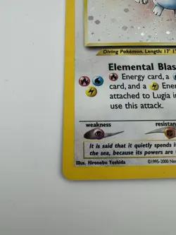Pokemon TCG 2000 - Lugia Neo Genesis 9/111 Holo - Image 4