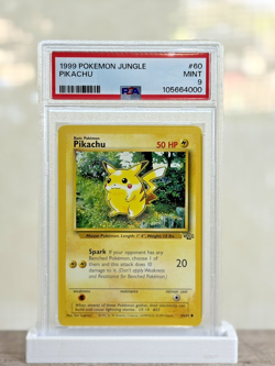[PSA 9] Pikachu Jungle 1999 Pokemon 60/64 - Image 1