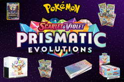 Pokemon PRISMATIC EVOLUTIONS Sealed Booster Pack | Elite Trainer Box ETB - Image 1