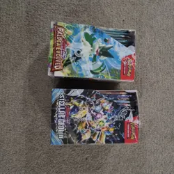 Pokemon TCG Stellar Crown Half Booster Box (18 Packs) New and Sealed - Image 2