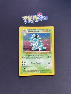 Pokemon TCG Nidoqueen Jungle 7/64 Holo Rare MP. - Image 1