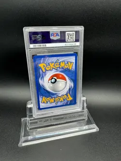 1999-2000 Pokemon Red Logo Fossil 3rd Print Recycle 61/62 PSA 10 Gem Mint - Image 2