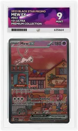 ACE 9 Mew ex 053 Black Star Promo - Pokemon - 151 Ultra Premium Collection - Image 1