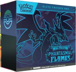 Pokemon Mega Evolution Phantasmal Flames Elite Trainer Box (ETB) - Sealed ✅🔥 - Image 1
