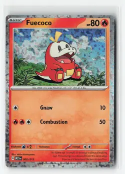 FUECOCO 002/015 2023 MCDONALD'S PROMO POKEMON TCG NM - Image 1