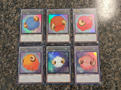 Yugioh Scapegoat Token Set x6 - LC04 - Limited Ultra Rare - NM - Image 1