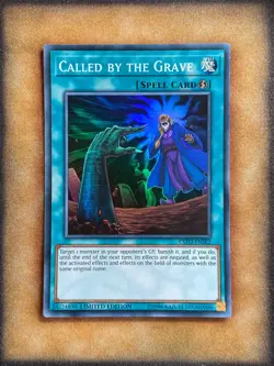 Yugioh Called by the Grave EXFO-ENSE2 Super Rare Limited Edition LP - Image 1
