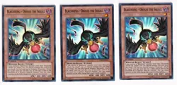 3 x Blackwing - Oroshi the Squall - DRLG-EN027 - Super Rare - LP - Image 1