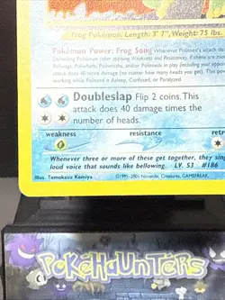 Pokemon Card Politoed 8/75 Neo Discovery Set Holo Rare With Swirl Played - Image 5