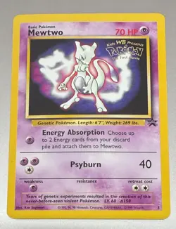 POKEMON TCG FULL SET WB FIRST MOVIE BLACK STAR PROMO CARDS WITH BACKS MINT - Image 4