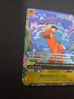 🧭 One Piece Card Game - Monkey D. Luffy OP07-109 TR - Egghead / The Four Empero - Image 2