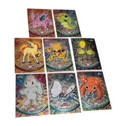 2000 Topps Chrome Pokemon Abra, Bellsprout, Butterfree Ponyta & More 9 Card Lot - Image 1