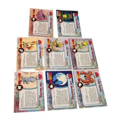 2000 Topps Chrome Pokemon Abra, Bellsprout, Butterfree Ponyta & More 9 Card Lot - Image 2