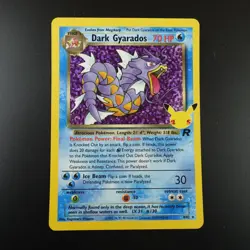 Dark Gyarados 8/82 Pokemon Celebrations Classic Collection Holo Card - Image 1