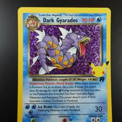 Dark Gyarados 8/82 Pokemon Celebrations Classic Collection Holo Card - Image 2