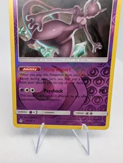 Mewtwo 75/214 - Unbroken Bonds SM Reverse Holo Pokemon TCG Card - NM - Image 3