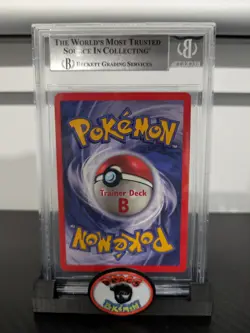 Pokemon Card 1999 PSA BGS 8.5 WATER ENERGY Trainer Deck B 102/102 Base POP 18 - Image 2