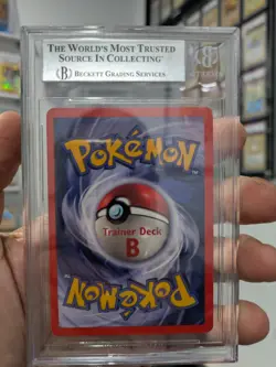 Pokemon Card 1999 PSA BGS 8.5 WATER ENERGY Trainer Deck B 102/102 Base POP 18 - Image 3