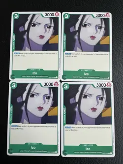 one piece card game izo op01-033 UC romance dawn playset play set x4 NM - Image 1