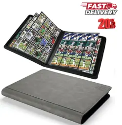 1015+ Pockets Trading Card Binder, 16 Pocket Ringless Side Loading Card Holder - Image 1