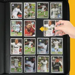 1015+ Pockets Trading Card Binder, 16 Pocket Ringless Side Loading Card Holder - Image 5