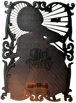 Goddess Story: Rem #1/100 Spicy Rare Metal Anime Waifu CCG Card - Image 2