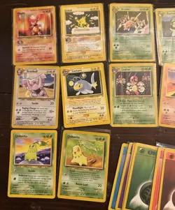 65/111 Card Lot If Pokemon Vintage NEO GENESIS Card Lot 1999 WOTC LP/NM No Dips - Image 3