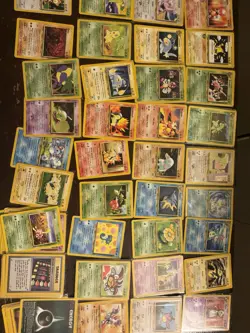 65/111 Card Lot If Pokemon Vintage NEO GENESIS Card Lot 1999 WOTC LP/NM No Dips - Image 5