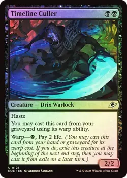 MTG - Timeline Culler - Foil - Edge of Eternities - Magic the Gathering - Image 1