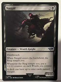 Nazgul (0337) 337 Lord of the Rings NM MTG - Image 1