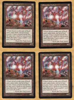 4x Phyrexian Walker (Visions, Common, English, 1996) MTG 4 - Image 1