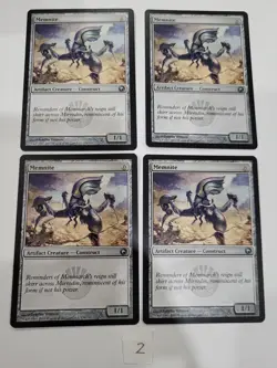 MTG -Memnite - Scars of Mirrodin - Regular - X4 Mint NM - Image 1