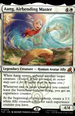 Aang, Airbending Master M Avatar: The Last Airbender: Eternal-Legal 74 NM - Image 1