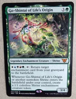 Go-Shintai of Life's Origin - Kamigawa: Neon Dynasty (NEC) -Mythic Reg- NM - MTG - Image 1
