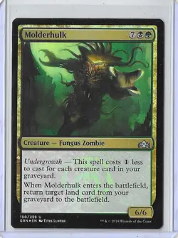 MTG Molderhulk FOIL Guilds of Ravnica (GRN) Uncommon Magic #190/259 Unplayed - Image 1