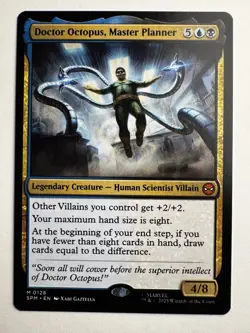 Doctor Octopus, Master Planner #128 - MTG Spider-Man Mythic 4/8 +2/+2 Villains - Image 1