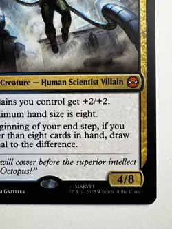 Doctor Octopus, Master Planner #128 - MTG Spider-Man Mythic 4/8 +2/+2 Villains - Image 3