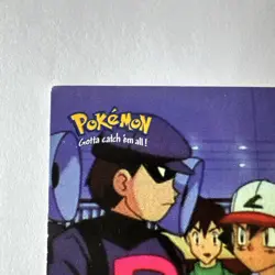 Pokemon Topps EP15 Battle Aboard Animation Edition - Ash Blue Label - Image 2