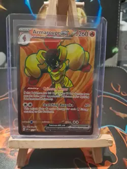 Pokemon TCG Armarouge EX Scarlet & Violet Black Star Promo SVP125 Full Art - Image 1