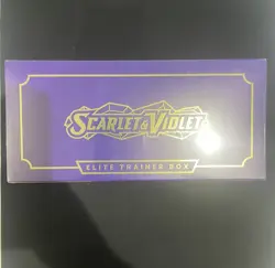 Pokemon TCG Scarlet and Violet Base Set Elite Trainer Box ETB Miraidon - Image 2