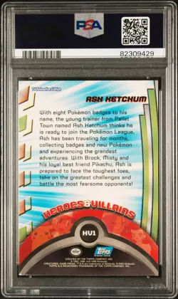 PSA 10 AUTO Veronica Taylor Signed - Pokemon Ash Ketchum Pikachu Topps 2000 - Image 2