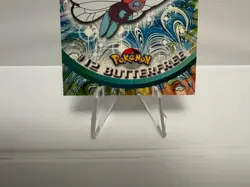 Butterfree #12 1999 Topps Pokemon TV Animation Edition Red Topps Label - NM - Image 3