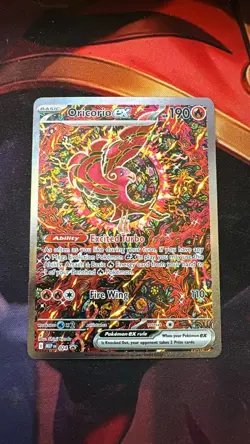 Pokemon TCG Oricorio Ex MEP 024 Black Star UPC Promo NM - Image 1