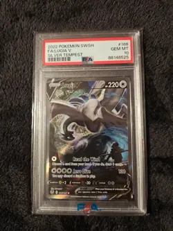 Pokemon Lugia v Alt Art 186/195 Silver Tempest English, PSA 10 - Image 1