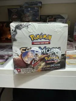 Pokemon Sun & Moon Burning Shadows Booster Box Factory Sealed - Image 1