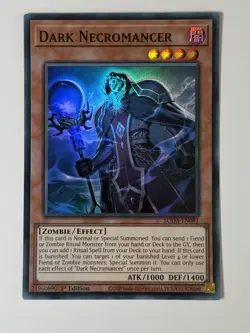 Yu-Gi-Oh Dark Necromancer SUDA-EN081 Super Rare 1st Edition Near Mint - Image 2