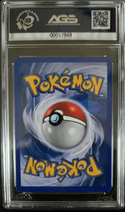 2000 POKEMON BASE SET 2 #4 CHARIZARD-HOLO AGS 8 - Image 2