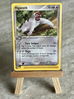 Pokemon TCG Vigoroth 47/109 Ruby and Sapphire Reverse Holo E-Reader Set - NM - Image 2