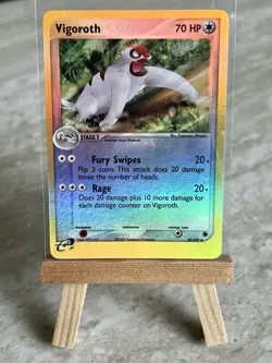 Pokemon TCG Vigoroth 47/109 Ruby and Sapphire Reverse Holo E-Reader Set - NM - Image 3