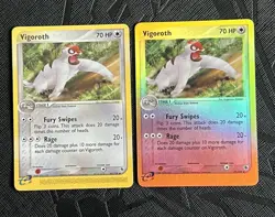 Pokemon TCG Vigoroth 47/109 Ruby and Sapphire Reverse Holo E-Reader Set - NM - Image 4
